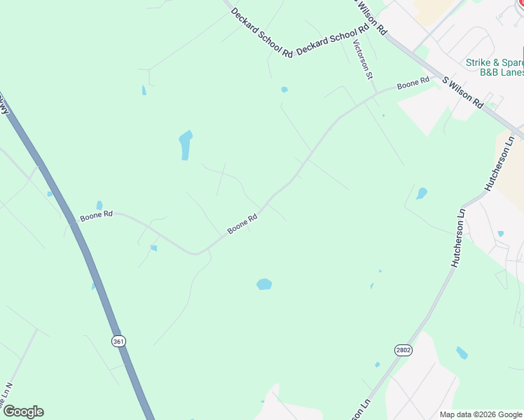 map of restaurants, bars, coffee shops, grocery stores, and more near 760 Boone Road in Rineyville