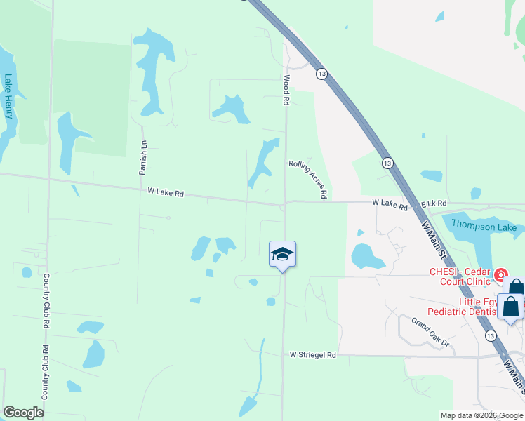 map of restaurants, bars, coffee shops, grocery stores, and more near 2-298 Bonnie Brae Road in Carbondale