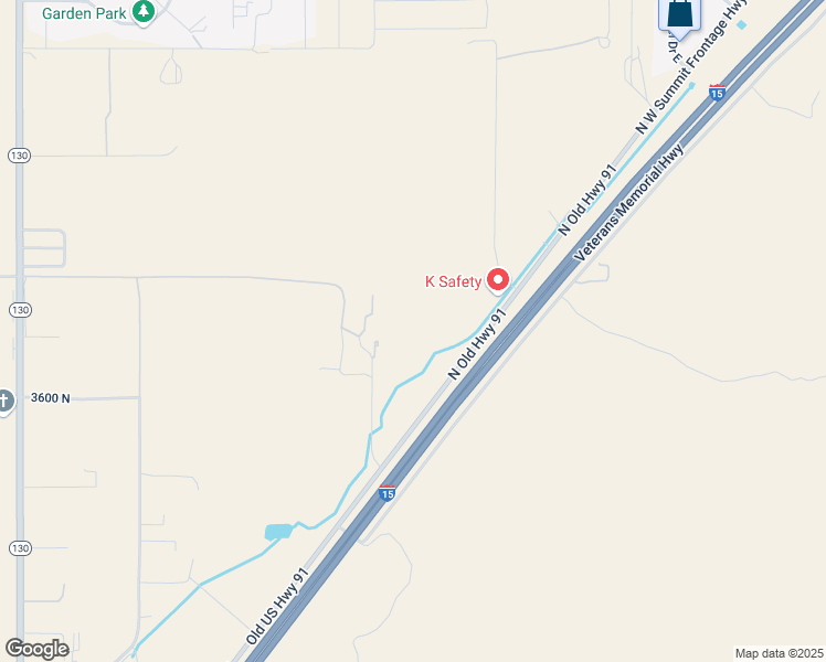 map of restaurants, bars, coffee shops, grocery stores, and more near 3702 940 East in Cedar City