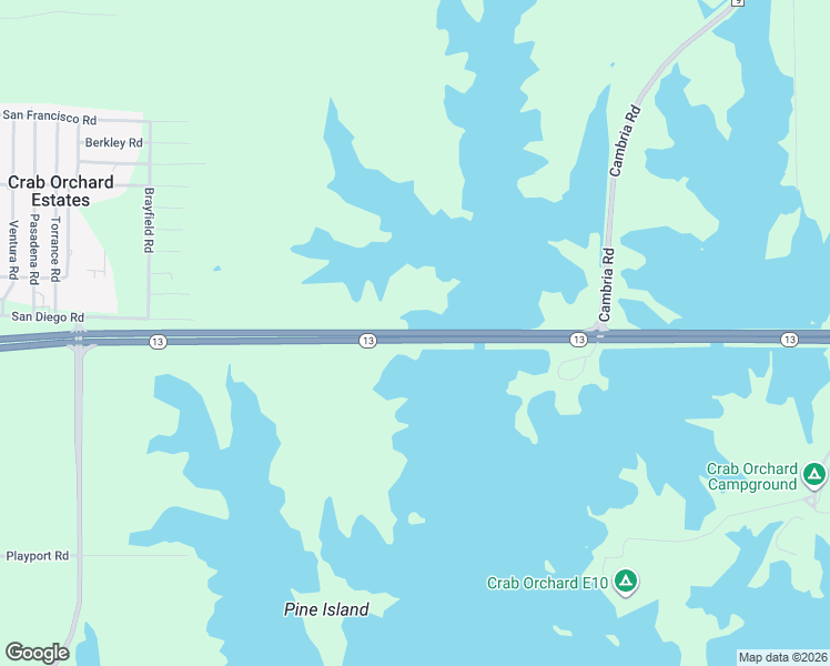 map of restaurants, bars, coffee shops, grocery stores, and more near 1105 Illinois 13 in Carbondale