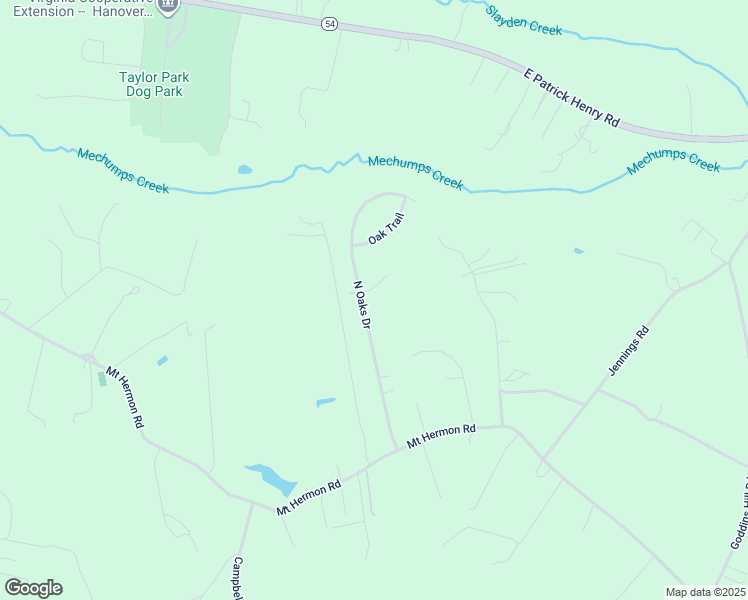 map of restaurants, bars, coffee shops, grocery stores, and more near 12332 North Oaks Drive in Ashland