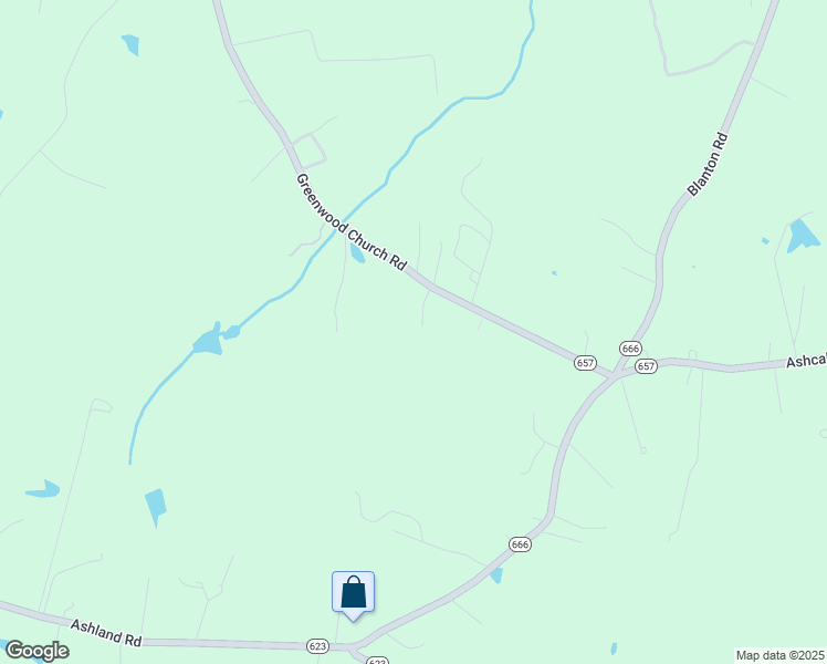 map of restaurants, bars, coffee shops, grocery stores, and more near 13127 Greenwood Church Road in Ashland