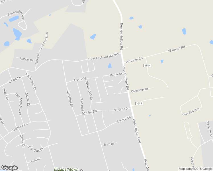 map of restaurants, bars, coffee shops, grocery stores, and more near 101 Holiday Court in Elizabethtown