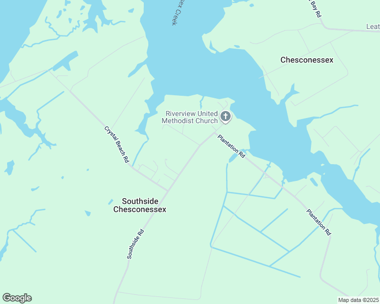 map of restaurants, bars, coffee shops, grocery stores, and more near 21494 Southside Road in Onancock