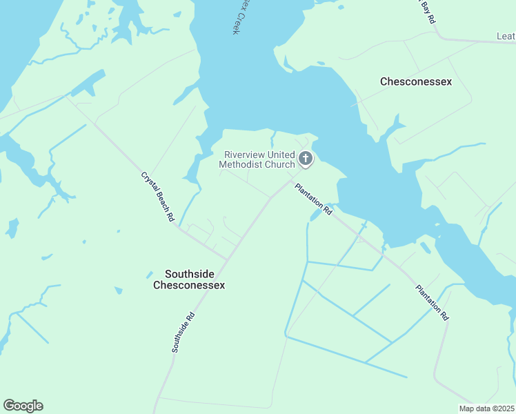 map of restaurants, bars, coffee shops, grocery stores, and more near 21494 Southside Road in Onancock