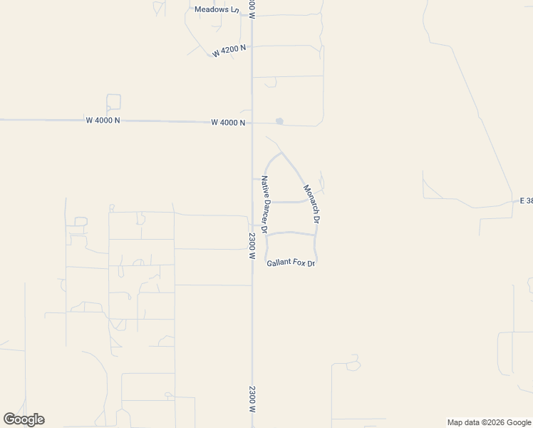 map of restaurants, bars, coffee shops, grocery stores, and more near Native Dancer Drive in Cedar City