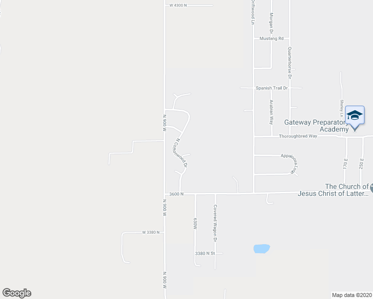 map of restaurants, bars, coffee shops, grocery stores, and more near 680 Canyon Road in Cedar City