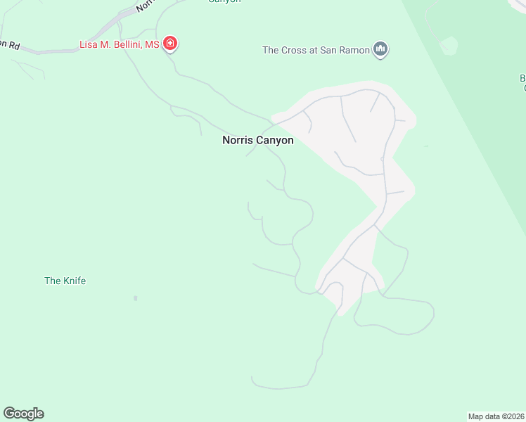 map of restaurants, bars, coffee shops, grocery stores, and more near 950 Winsford Court in San Ramon