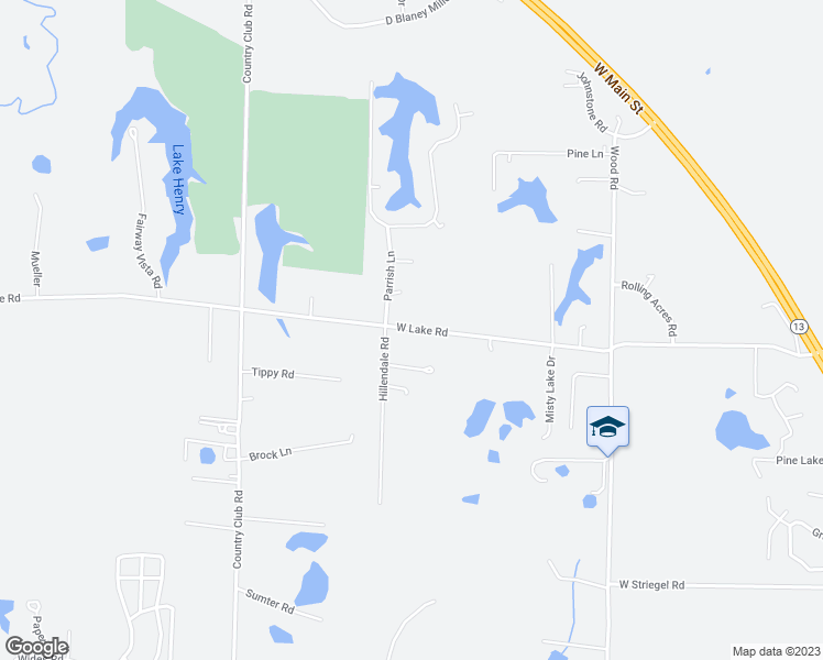 map of restaurants, bars, coffee shops, grocery stores, and more near 1561 West Lake Road in Murphysboro