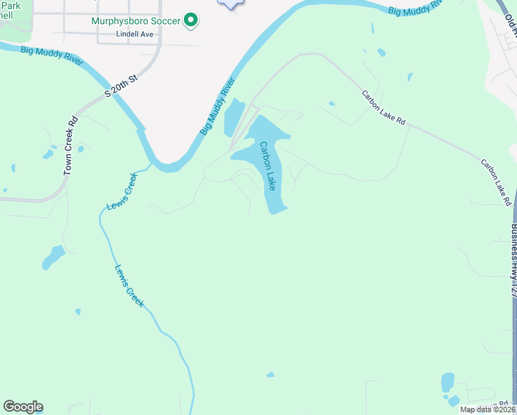 map of restaurants, bars, coffee shops, grocery stores, and more near 90 Carlock Road in Murphysboro