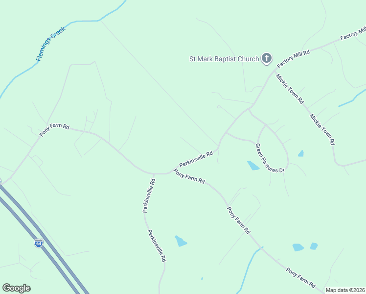 map of restaurants, bars, coffee shops, grocery stores, and more near 2804 Perkinsville Road in Maidens