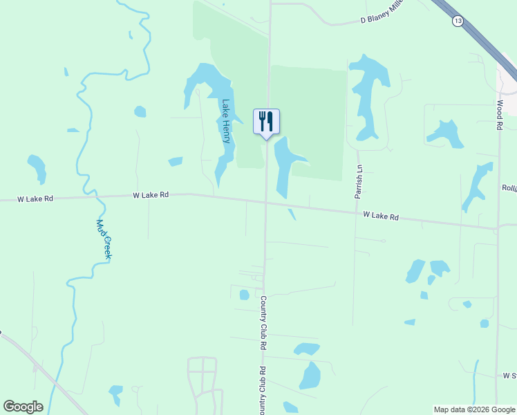 map of restaurants, bars, coffee shops, grocery stores, and more near 5443 Country Club Road in Murphysboro