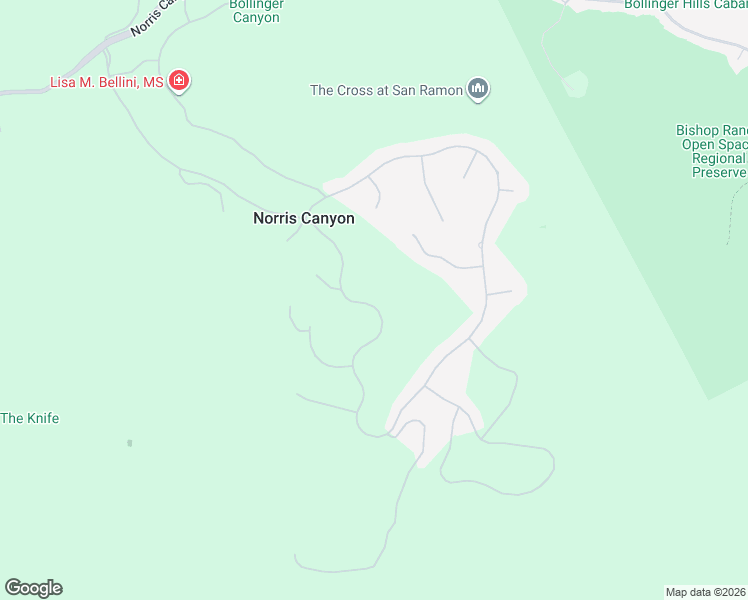 map of restaurants, bars, coffee shops, grocery stores, and more near 3119 Ashbourne Circle in San Ramon