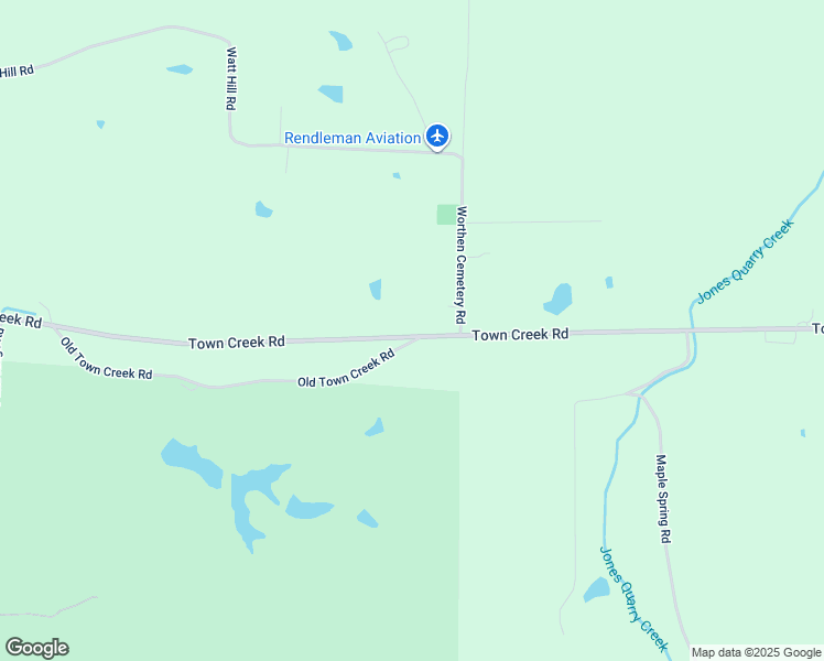 map of restaurants, bars, coffee shops, grocery stores, and more near 13 Old Town Creek Road in Murphysboro