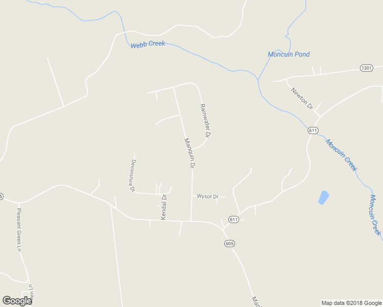 map of restaurants, bars, coffee shops, grocery stores, and more near 303 Manquin Drive in Aylett