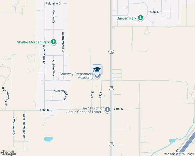 map of restaurants, bars, coffee shops, grocery stores, and more near 201 Thoroughbred Way in Enoch