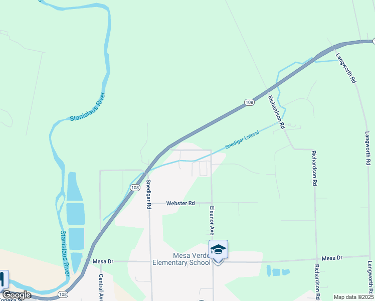 map of restaurants, bars, coffee shops, grocery stores, and more near Eleanor Ave & Montgomery Rd in Oakdale
