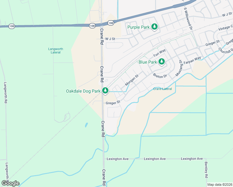 map of restaurants, bars, coffee shops, grocery stores, and more near 563 Bascule Drive in Oakdale