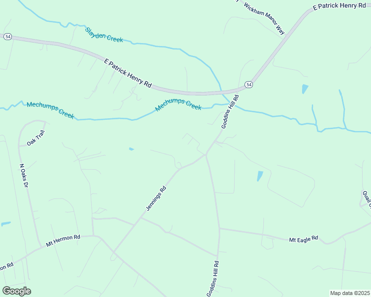 map of restaurants, bars, coffee shops, grocery stores, and more near 12411 Jennings Road in Ashland