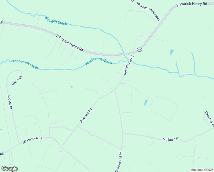 map of restaurants, bars, coffee shops, grocery stores, and more near 12411 Jennings Road in Ashland