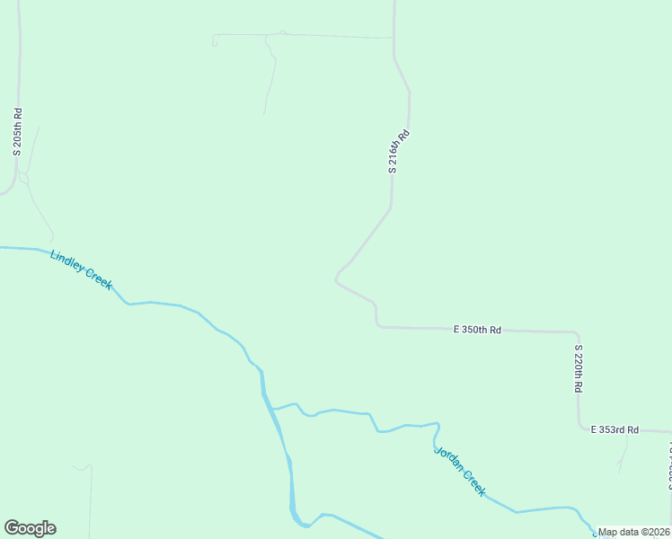 map of restaurants, bars, coffee shops, grocery stores, and more near 3483 South 216th Road in Goodson