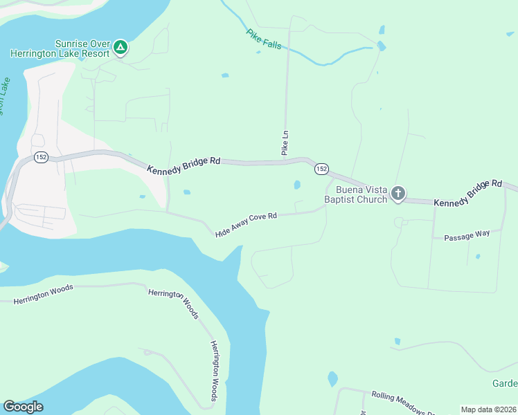 map of restaurants, bars, coffee shops, grocery stores, and more near 292 Hide Away Cove Road in Lancaster