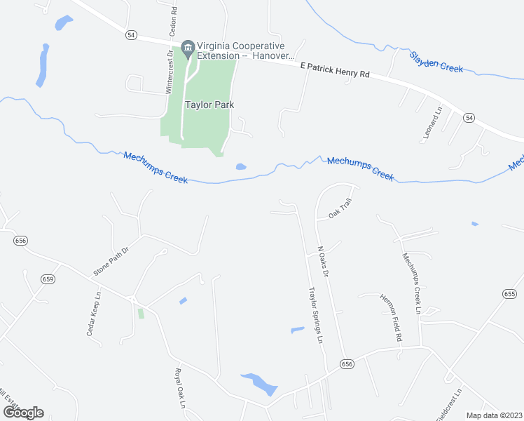 map of restaurants, bars, coffee shops, grocery stores, and more near 12390 Traylor Springs Lane in Ashland