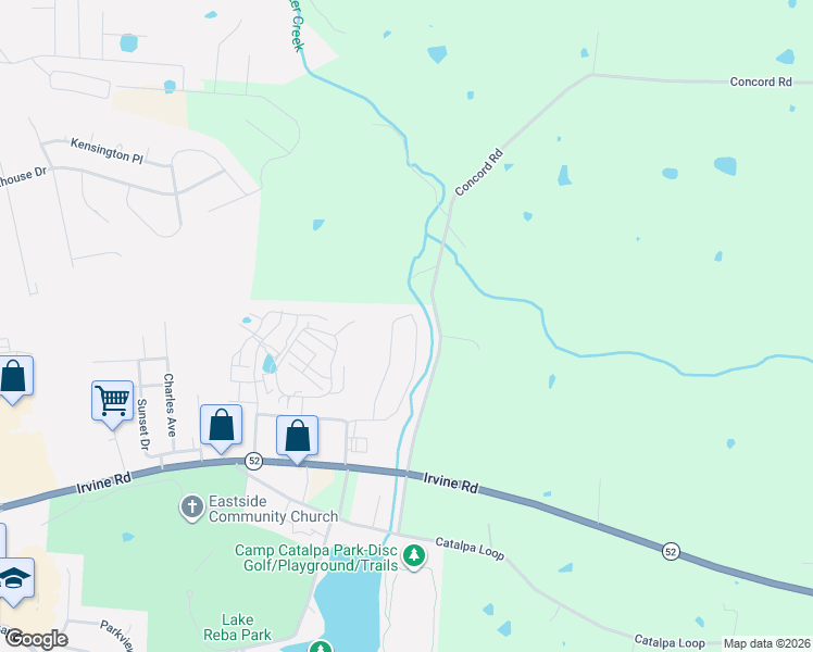 map of restaurants, bars, coffee shops, grocery stores, and more near 281 Oxford Circle in Richmond