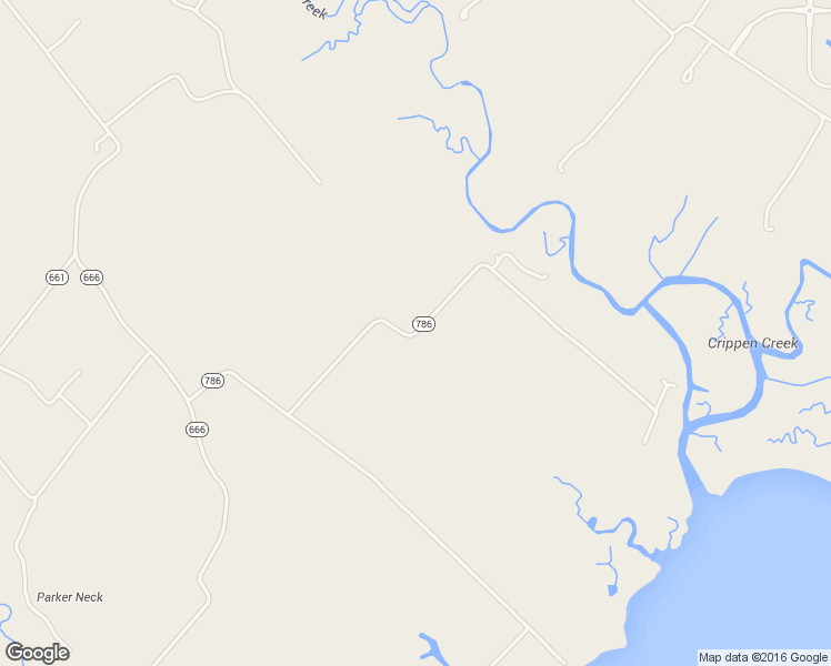 map of restaurants, bars, coffee shops, grocery stores, and more near Alicato Road in Parksley