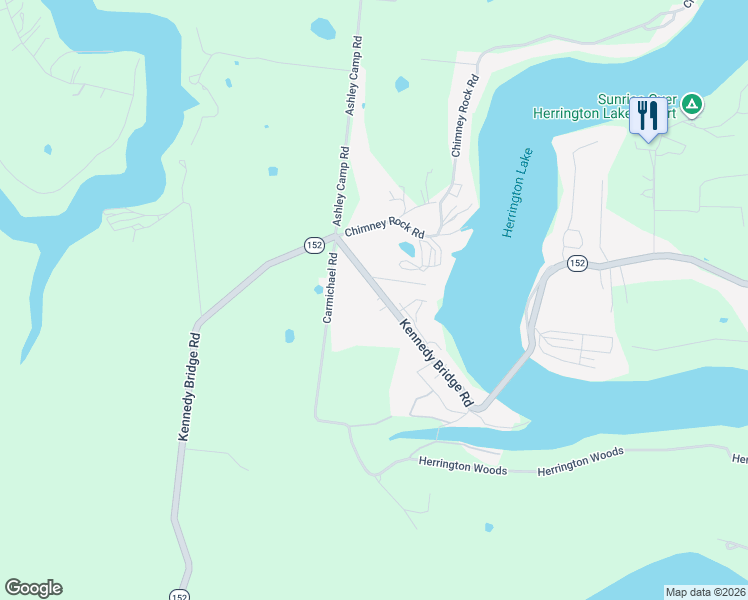 map of restaurants, bars, coffee shops, grocery stores, and more near 1600 Kennedy Bridge Road in Harrodsburg