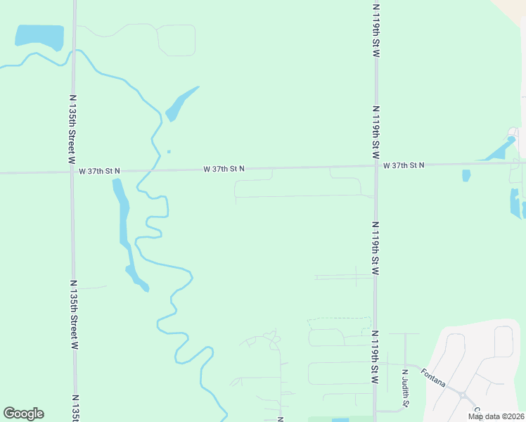 map of restaurants, bars, coffee shops, grocery stores, and more near 13001 West 37th Street North in Wichita