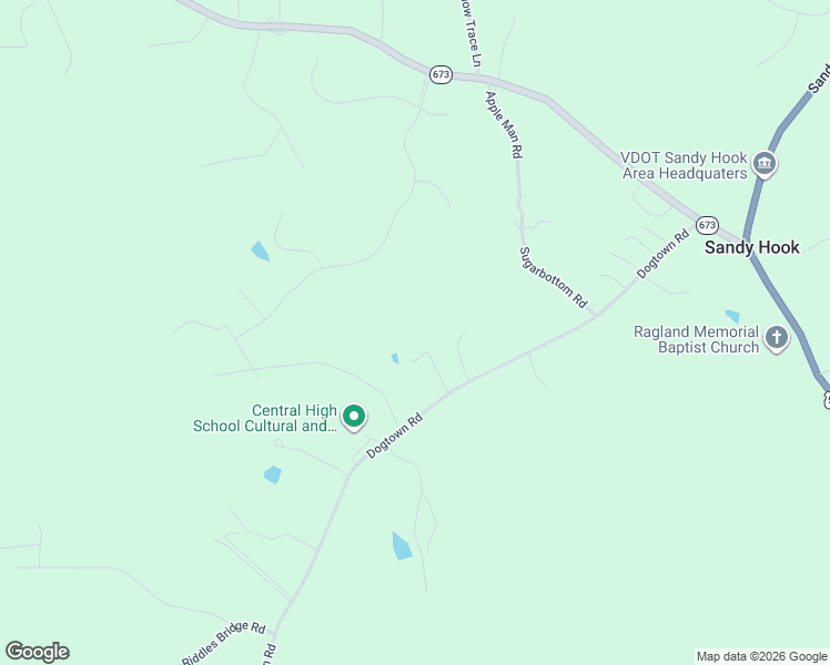 map of restaurants, bars, coffee shops, grocery stores, and more near 2800 Dogtown Road in Goochland