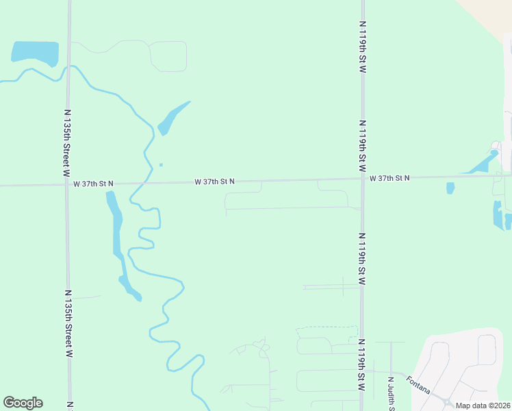 map of restaurants, bars, coffee shops, grocery stores, and more near 13001 West 37th Street North in Wichita