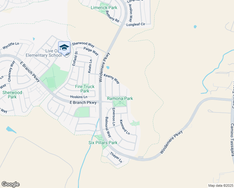 map of restaurants, bars, coffee shops, grocery stores, and more near 6183 Kearny Way in San Ramon
