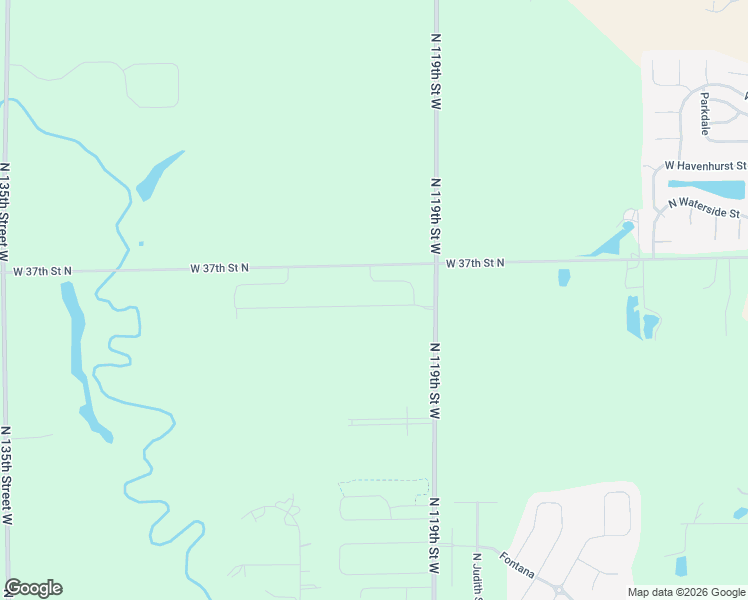 map of restaurants, bars, coffee shops, grocery stores, and more near 12001-13005 West 37th Street North in Maize