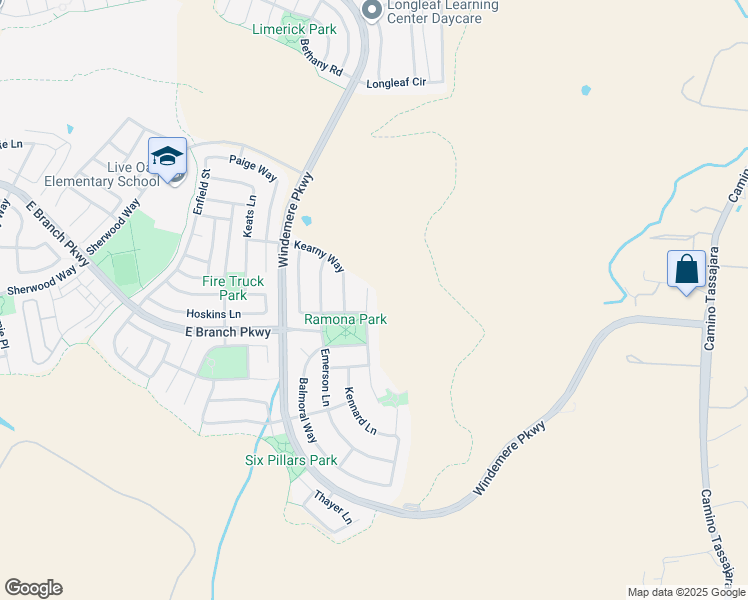 map of restaurants, bars, coffee shops, grocery stores, and more near 116 Spalding Court in San Ramon
