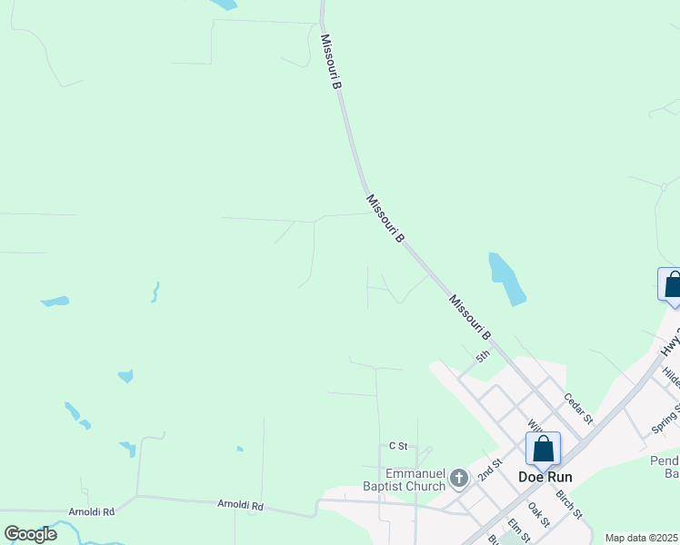 map of restaurants, bars, coffee shops, grocery stores, and more near 2915 Sherrill Road in Doe Run