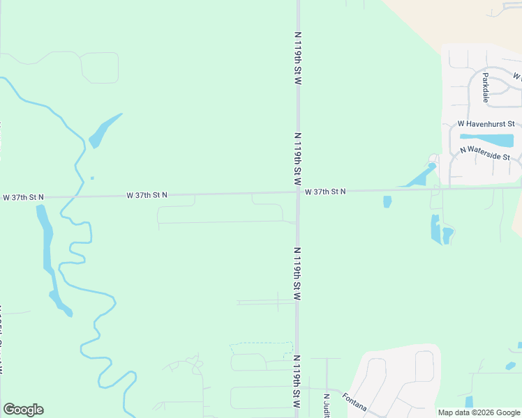 map of restaurants, bars, coffee shops, grocery stores, and more near 12001-13005 West 37th Street North in Maize