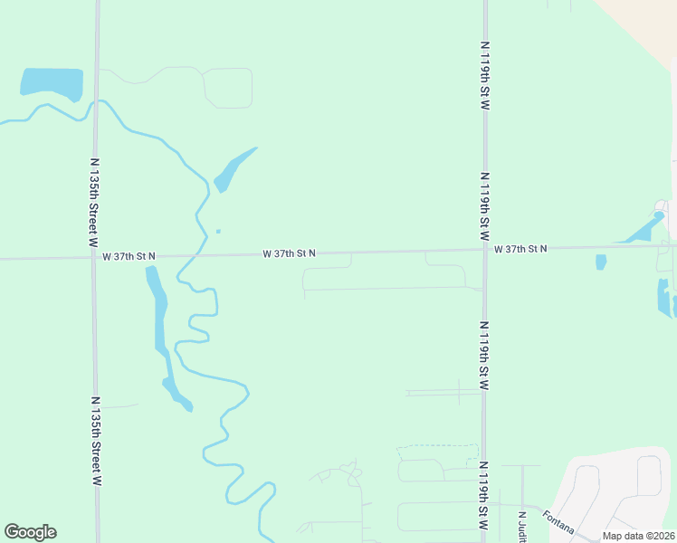 map of restaurants, bars, coffee shops, grocery stores, and more near 13001 West 37th Street North in Wichita
