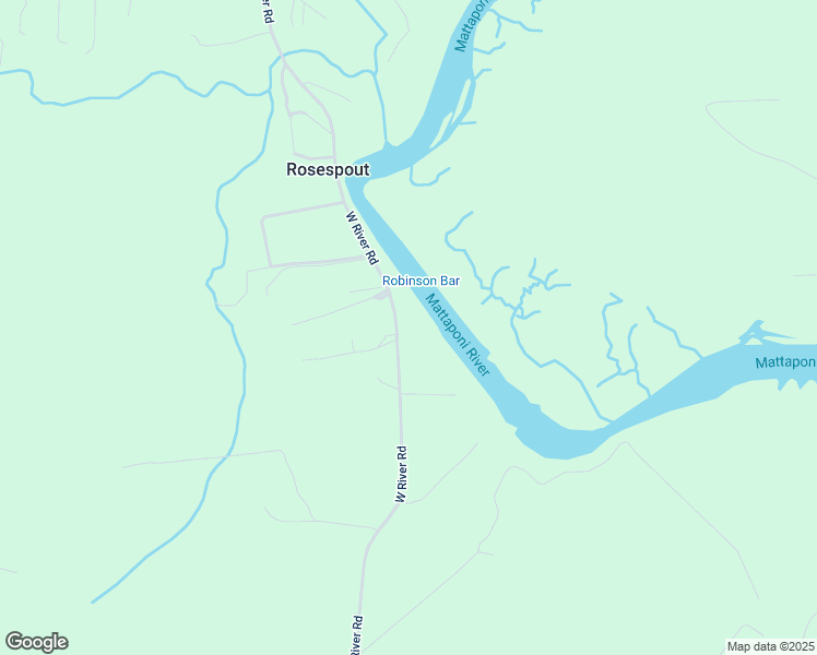 map of restaurants, bars, coffee shops, grocery stores, and more near 13857 West River Road in King William