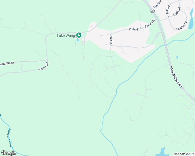 map of restaurants, bars, coffee shops, grocery stores, and more near 115 Leonard Way in Aylett