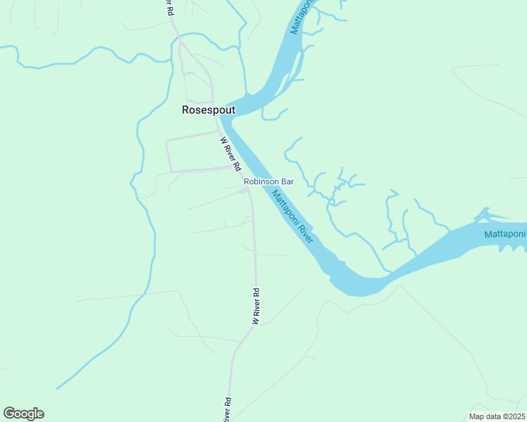 map of restaurants, bars, coffee shops, grocery stores, and more near 13857 West River Road in King William