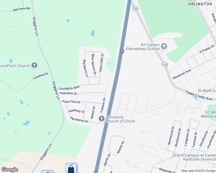 map of restaurants, bars, coffee shops, grocery stores, and more near 401 Tobiano Drive in Richmond