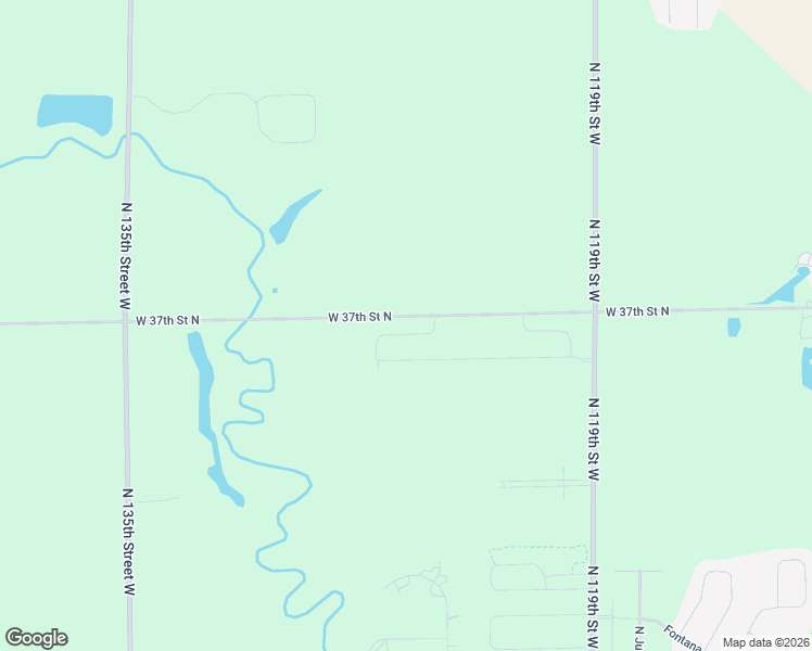 map of restaurants, bars, coffee shops, grocery stores, and more near 13001 West 37th Street North in Wichita