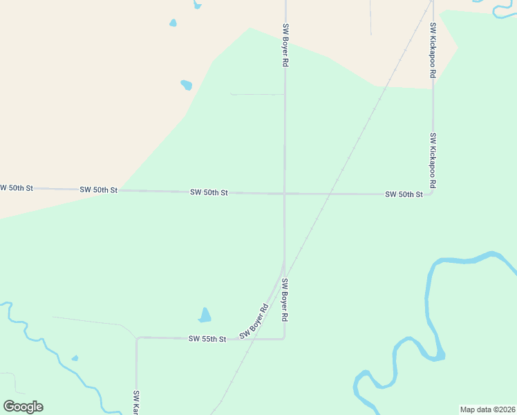 map of restaurants, bars, coffee shops, grocery stores, and more near 5047 Southwest Boyer Road in El Dorado