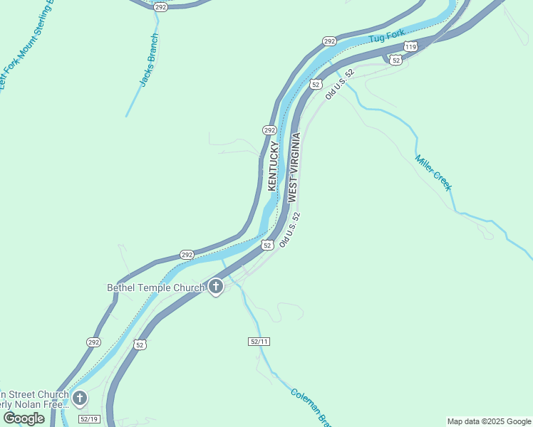 map of restaurants, bars, coffee shops, grocery stores, and more near Kentucky 292 in Laura