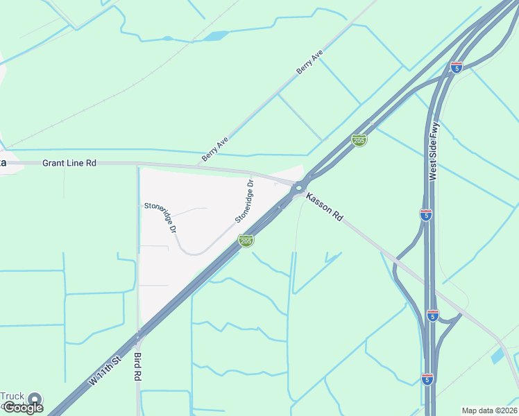 map of restaurants, bars, coffee shops, grocery stores, and more near 3956 West Stoneridge Road in Tracy