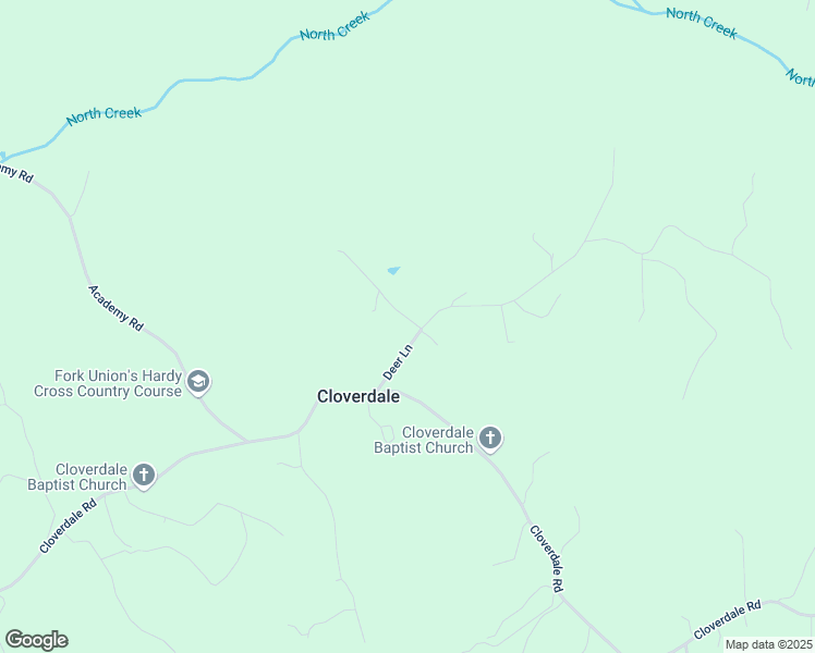 map of restaurants, bars, coffee shops, grocery stores, and more near 161 Deer Lane in Bremo Bluff