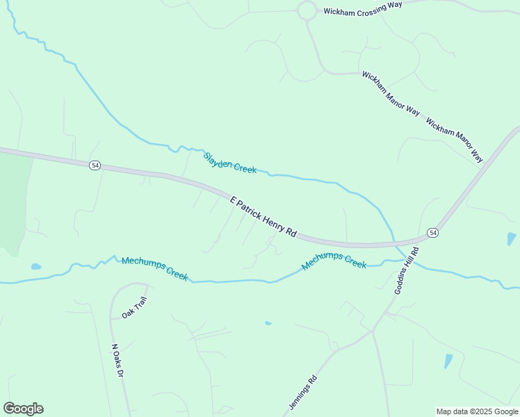 map of restaurants, bars, coffee shops, grocery stores, and more near 9222 East Patrick Henry Road in Ashland