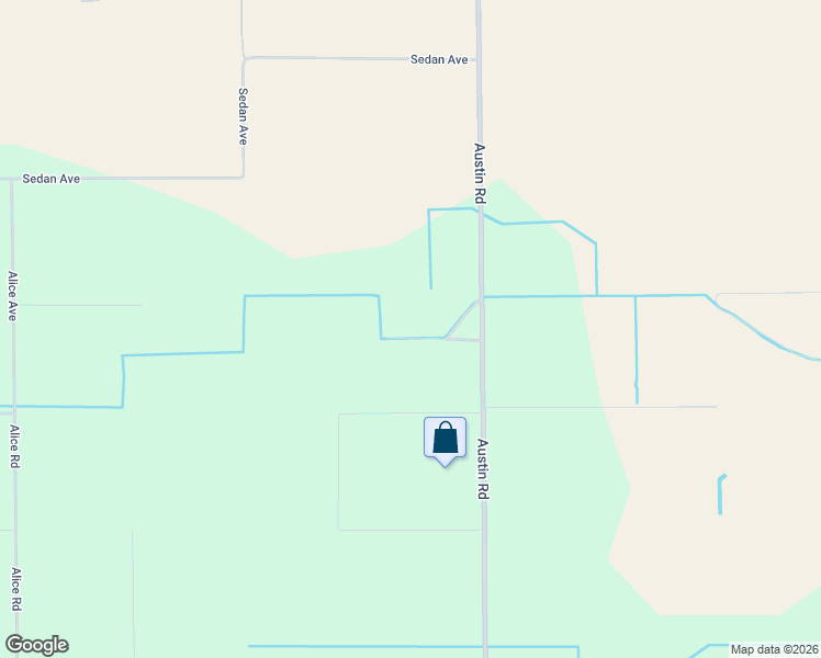 map of restaurants, bars, coffee shops, grocery stores, and more near 22579 South Austin Road in Ripon